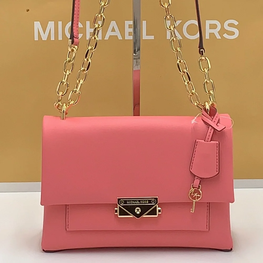 MICHAEL KORS
Cece Medium Flap Faux Leather PKT
Shoulder Satchel Crossbody Bag - Picture 2 of 16